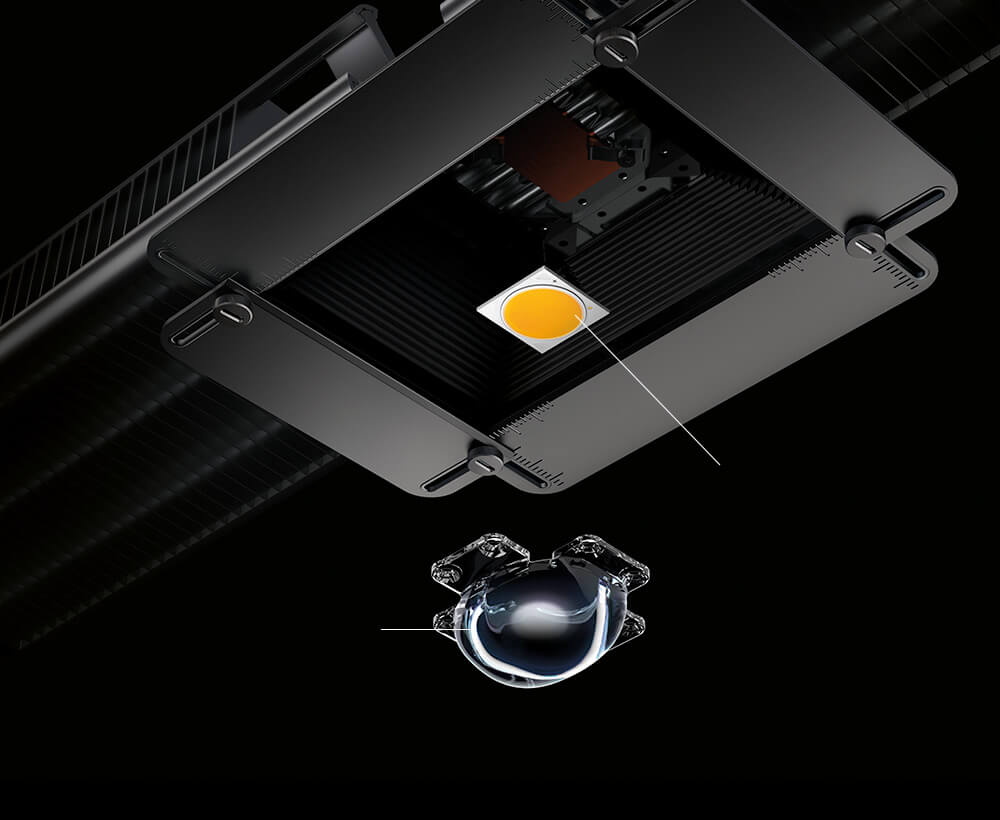 Exploded down-light lens image