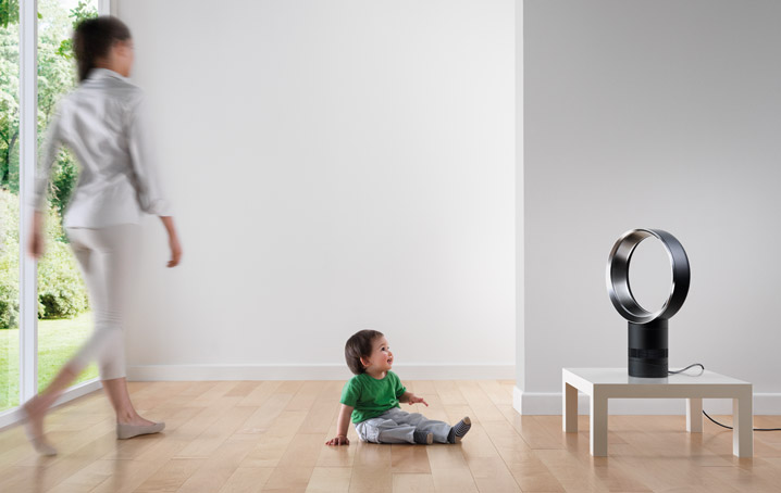 Dyson AM06 Desk Fan 12 inch Bladeless Fan Black Nickel - Overview