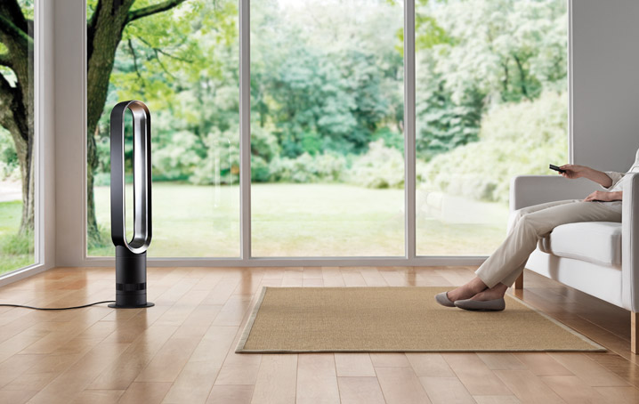 Dyson AM07 Tower Fan Bladeless Fan Iron Blue - Overview | sa.Dyson.com